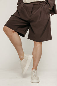Laida Short Dark Khaki Women's Bottoms SKFK