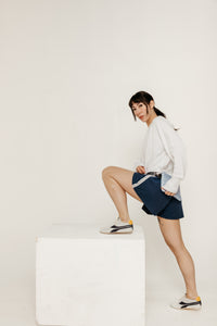 White Sweatshirt Women's Tops MILA