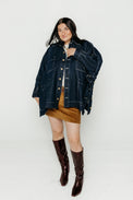 Kira Jacket Deep Denim Women's Tops SKFK