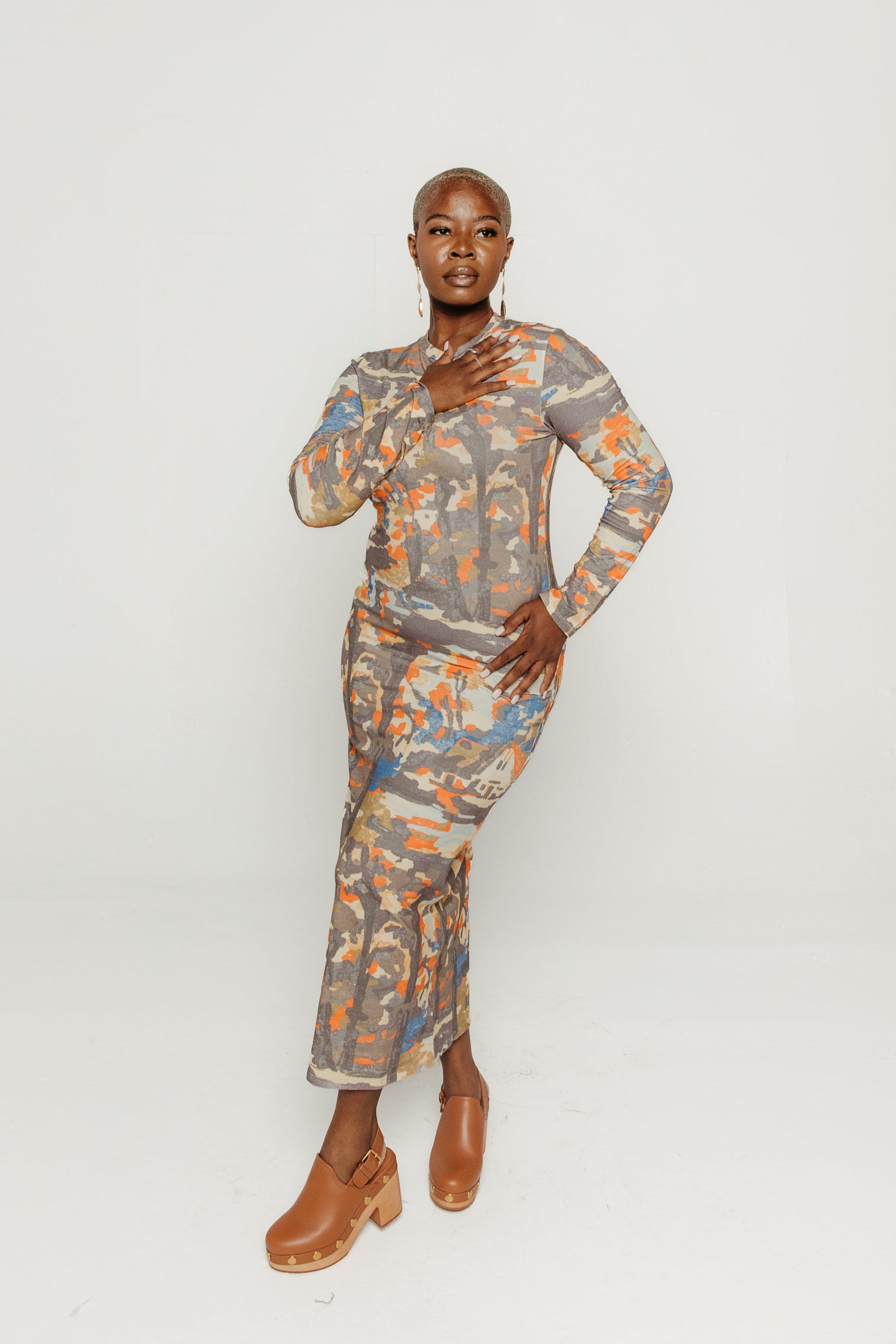 Forest House Bodycon Dress Women's Dresses Bobo Choses