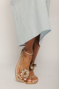 Mismatch Magnolia Sandal Gold Women's Sandals Free People