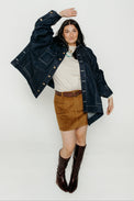 Light Oak Corduory Kimmy Skirt Women's Bottoms Skirt Thinking Mu