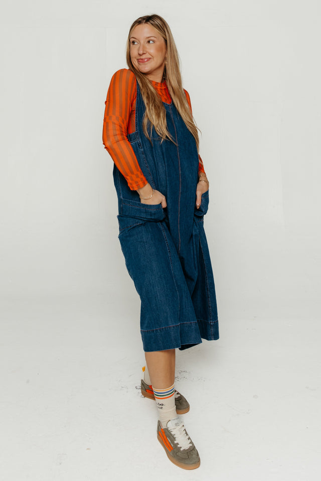 Esque Tere Top Orange Women's Tops Thinking Mu