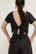 Liana Top Dark Blue Women's Tops Rita Row