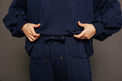 Guru Track Pant Navy Women's Bottoms Boom Shankar