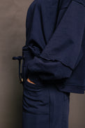 Guru Track Pant Navy Women's Bottoms Boom Shankar