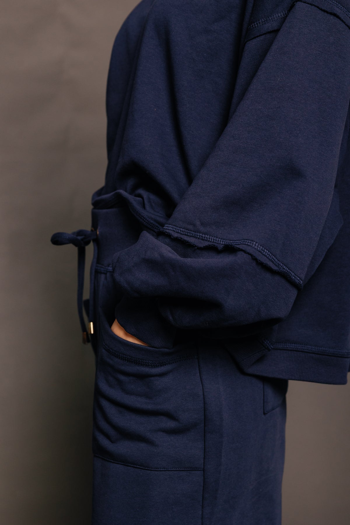 Guru Sweater Navy Women's Tops Boom Shankar