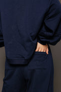 Guru Track Pant Navy Women's Bottoms Boom Shankar