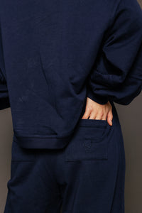 Guru Track Pant Navy Women's Bottoms Boom Shankar