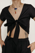 Liana Top Dark Blue Women's Tops Rita Row