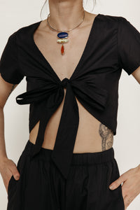 Liana Top Dark Blue Women's Tops Rita Row