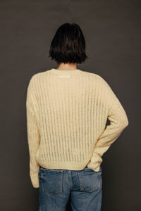 April Pullover Maize Marl