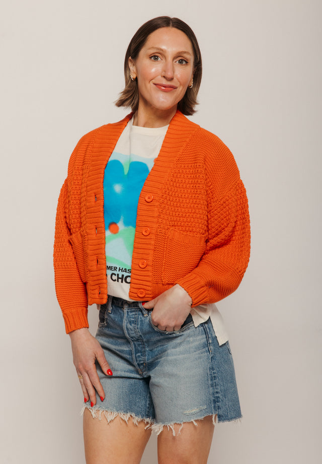 Lino Sweater Tomato Women's Tops Curator