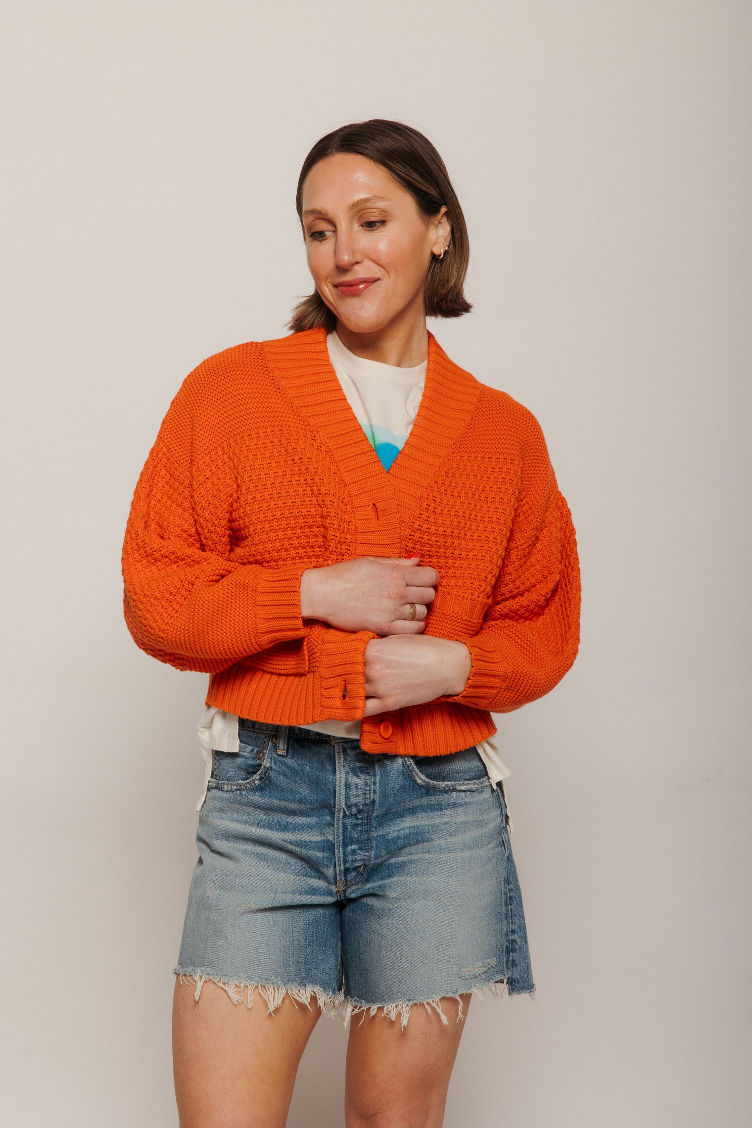 Lino Sweater Tomato Women's Tops Curator