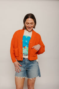 Lino Sweater Tomato Women's Tops Curator