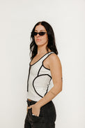 Irane T-Shirt White Women's Tops SKFK