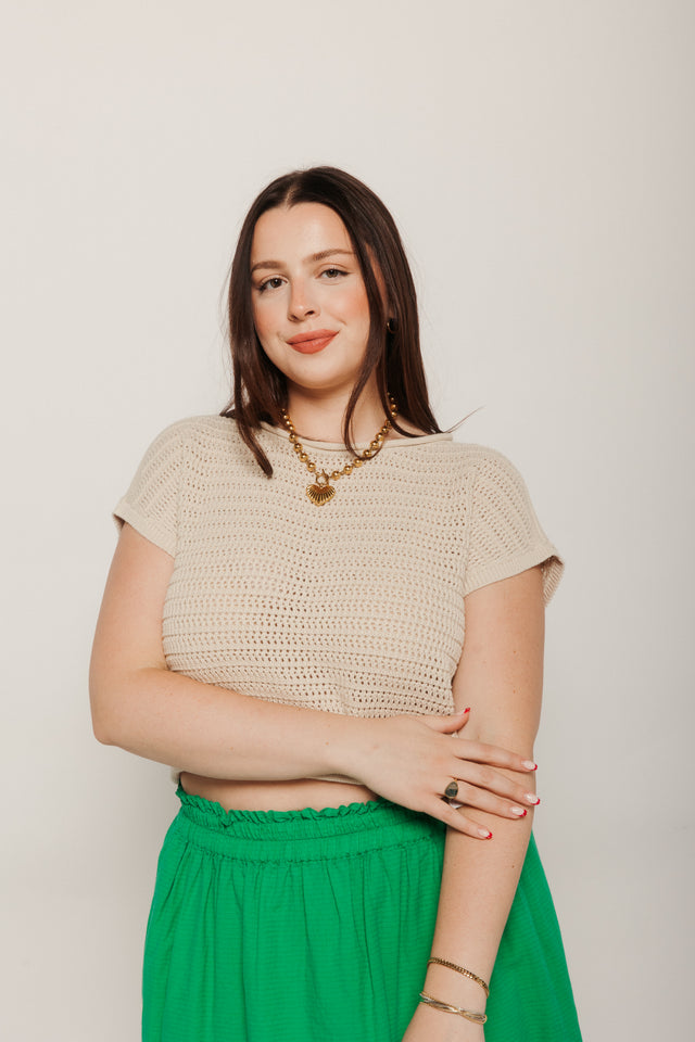 Niko Sweater Oat Women's Tops Curator