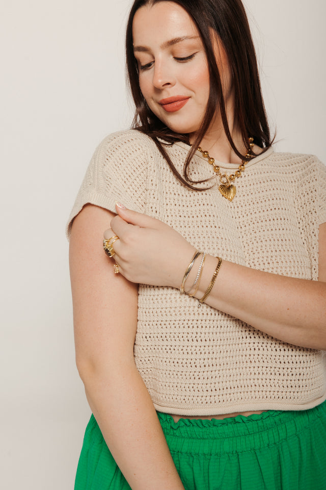 Niko Sweater Oat Women's Tops Curator