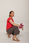 Railroad Knack Pant Mauve Mist Women's Bottoms Prairie Underground