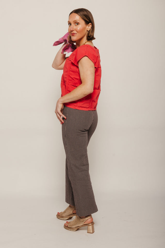 Crosswind Top Framboise Women's Tops Prairie Underground
