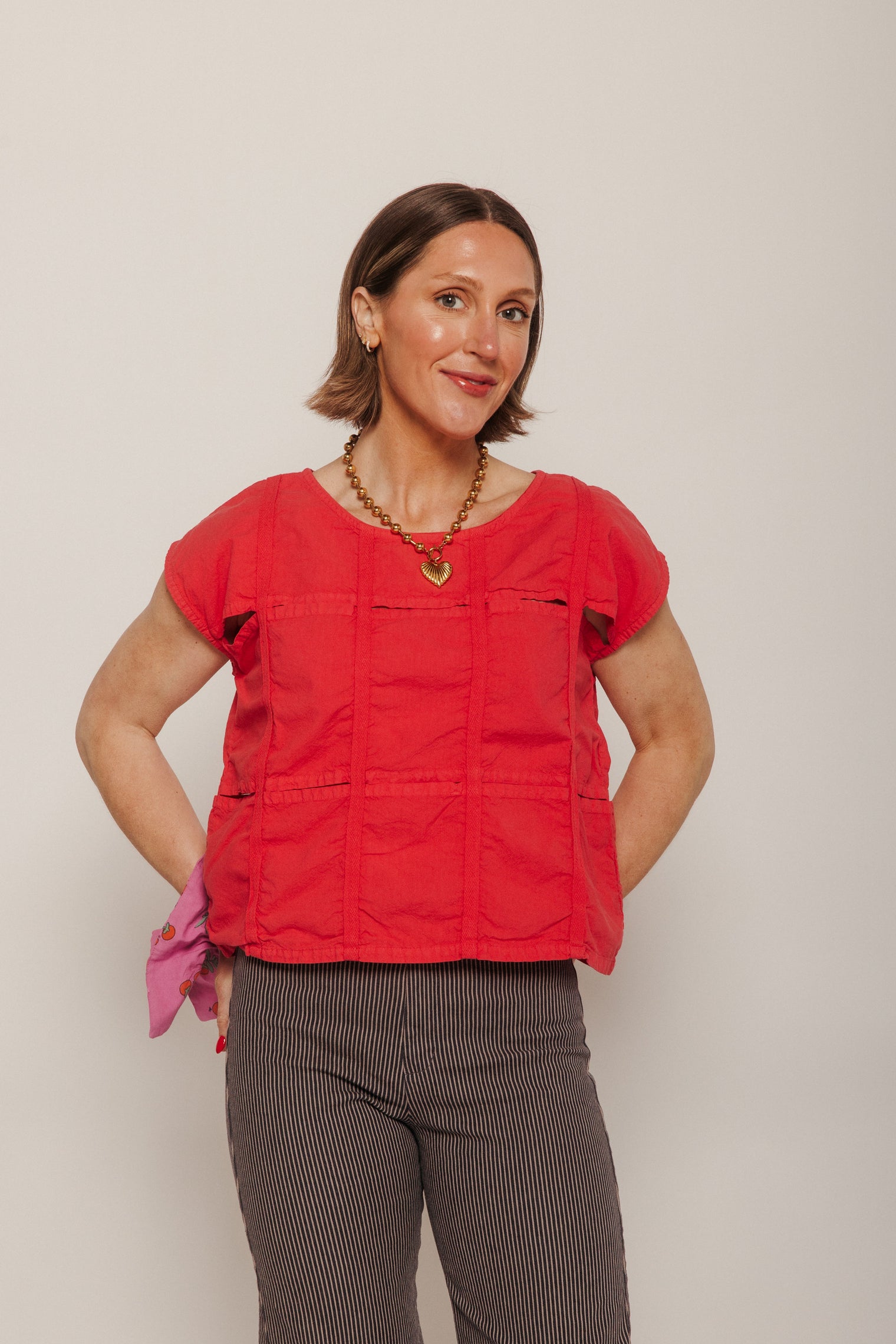 Crosswind Top Framboise Women's Tops Prairie Underground