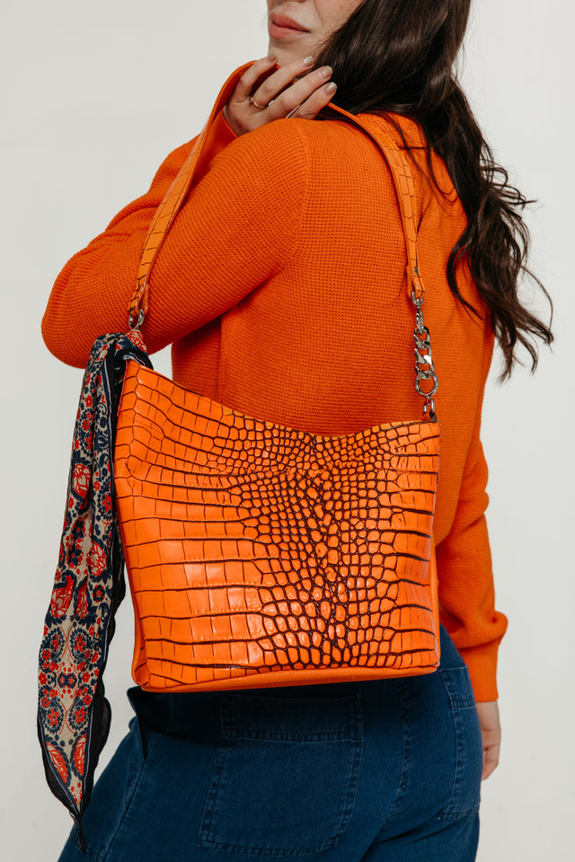 Penny Bucket Bag Orange Gifts + Accessories Bags SISTER EPIC
