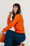 Iradi Sweater Red Tile Women's Tops SKFK