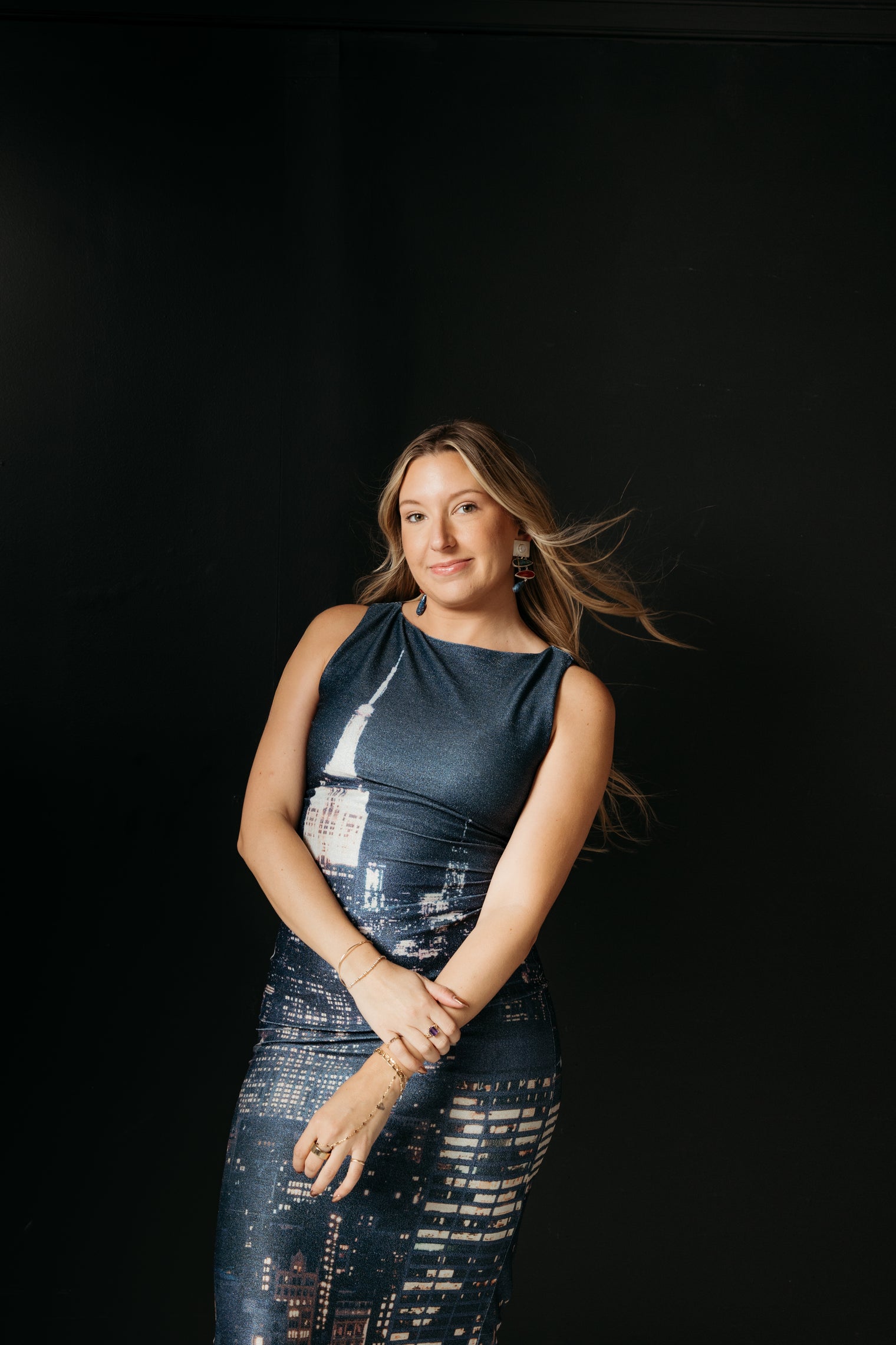 Cityscape Tank Dress