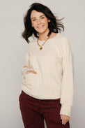 Cruel Summer Sweatshirt Ivory Women's Tops Prairie Underground