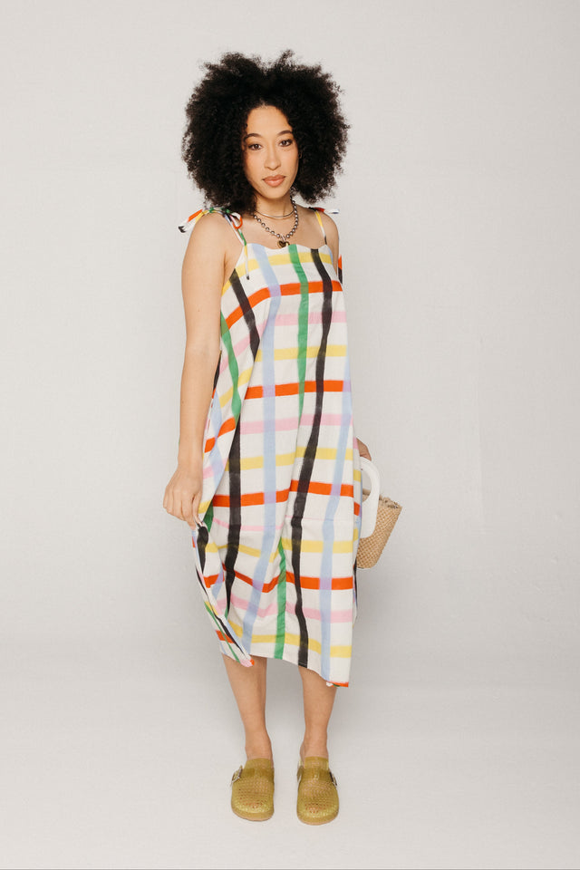 Huevito Dress Rainbow Confetti Women's Dresses Sixxta