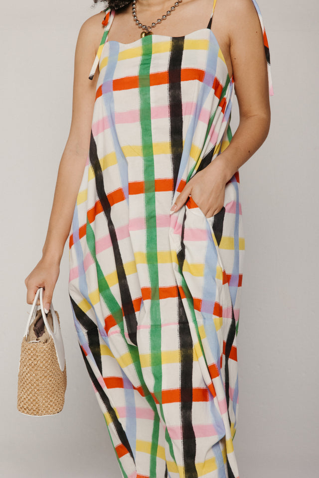 Huevito Dress Rainbow Confetti Women's Dresses Sixxta