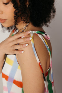 Huevito Dress Rainbow Confetti Women's Dresses Sixxta