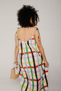 Huevito Dress Rainbow Confetti Women's Dresses Sixxta