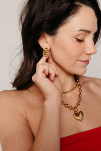 Faye Gold Earrings Gifts + Accessories Jewelry Jūratė Los Angeles