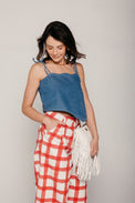 Free Spirit Fringe Saddle Bag Cream Gifts + Accessories Bags Think Royln