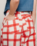 Balloon Jean Cherry Confetti Women's Bottoms Sixxta