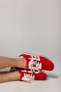 Asiana Red White Women's Sneakers Back 70