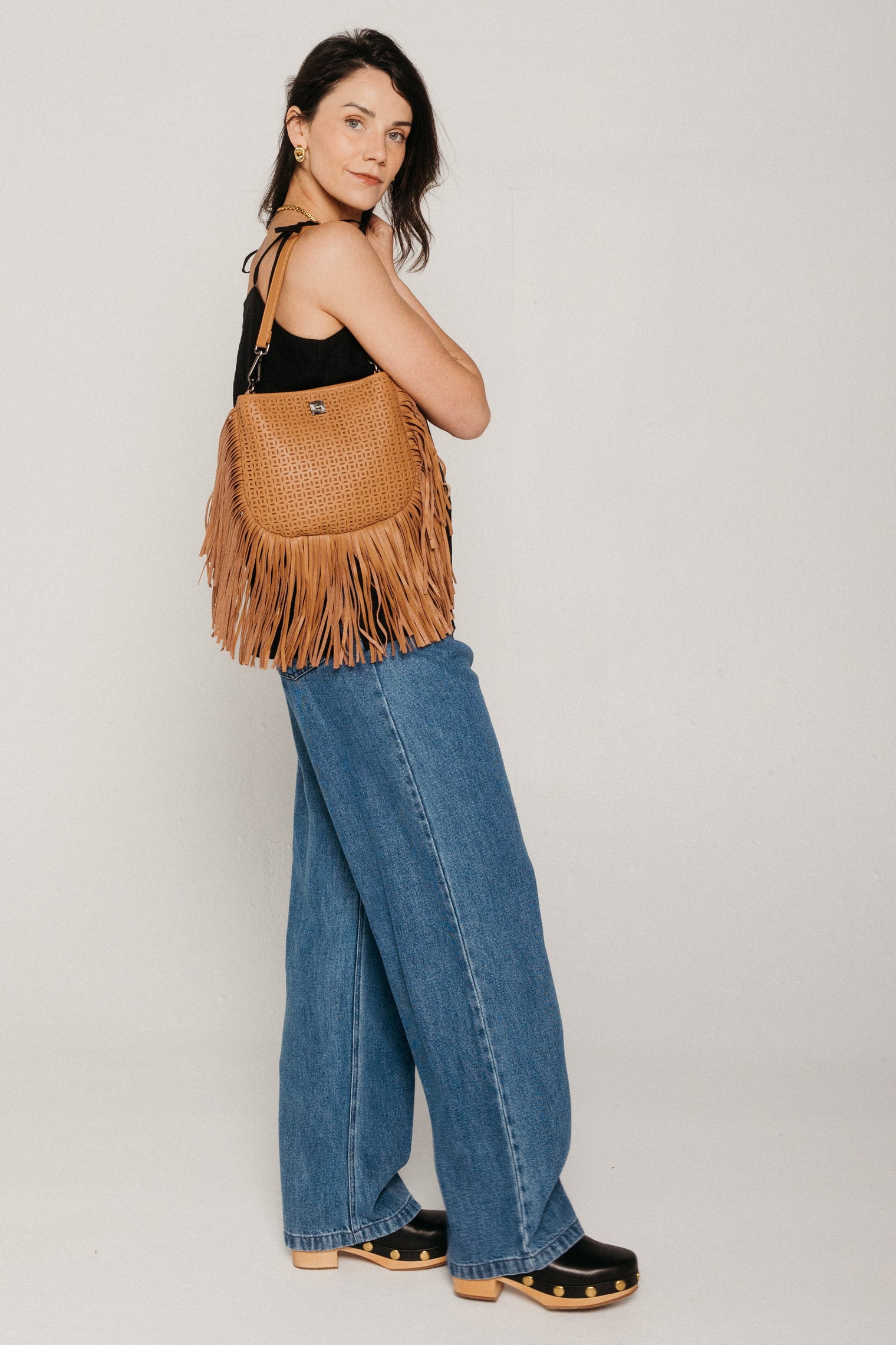 TNS Tencel Woman Pant Mid Denim Women's Bottoms The New Society