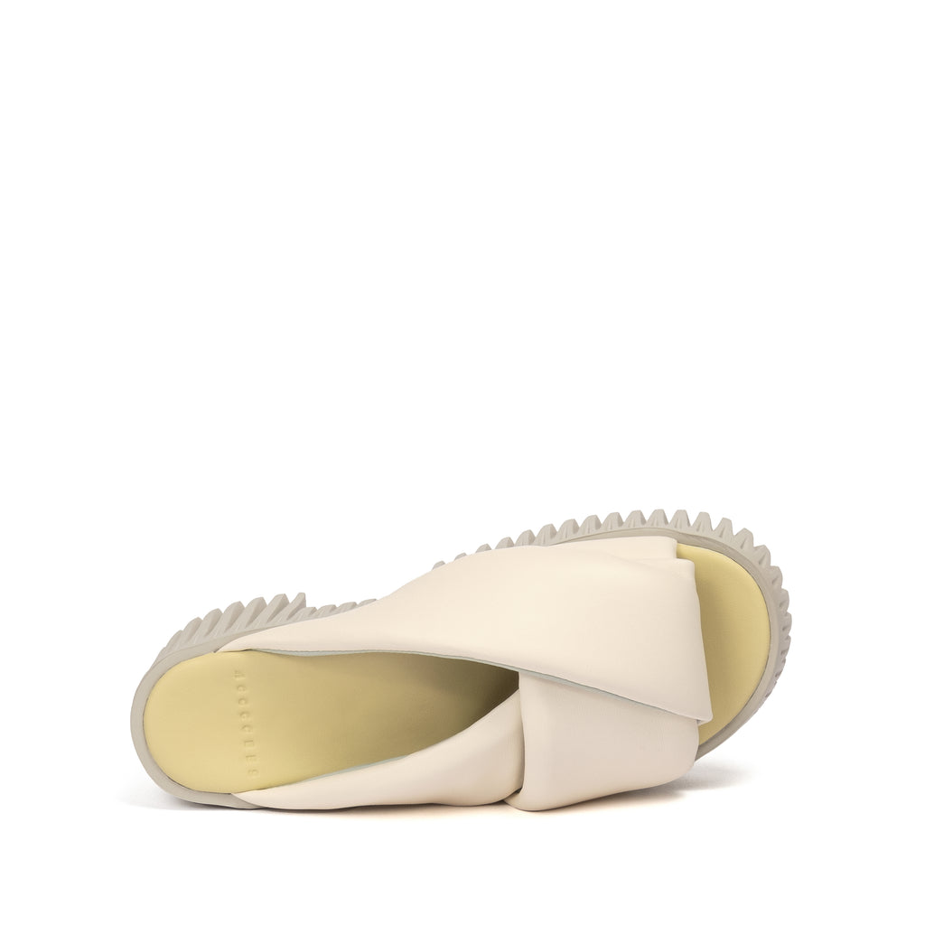 Womens platform sandal Plia Anda Ivory by 4CCCCEES
