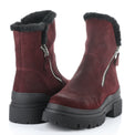 Rocky Mulberry/Black Women's Boots Bos & Co    