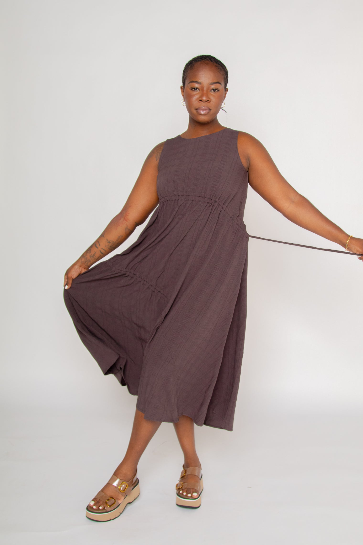 Lovie Dress Brown