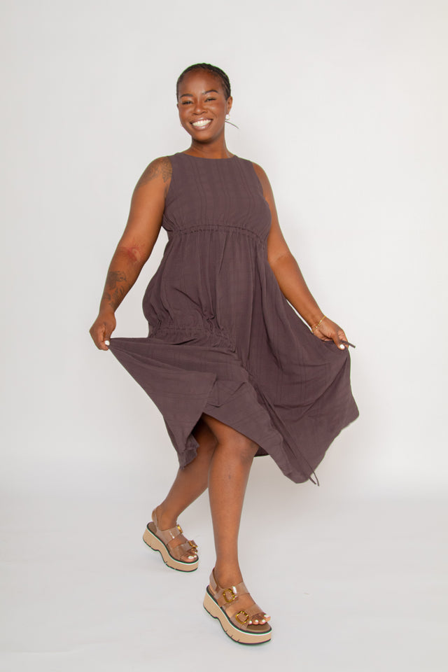 Lovie Dress Brown