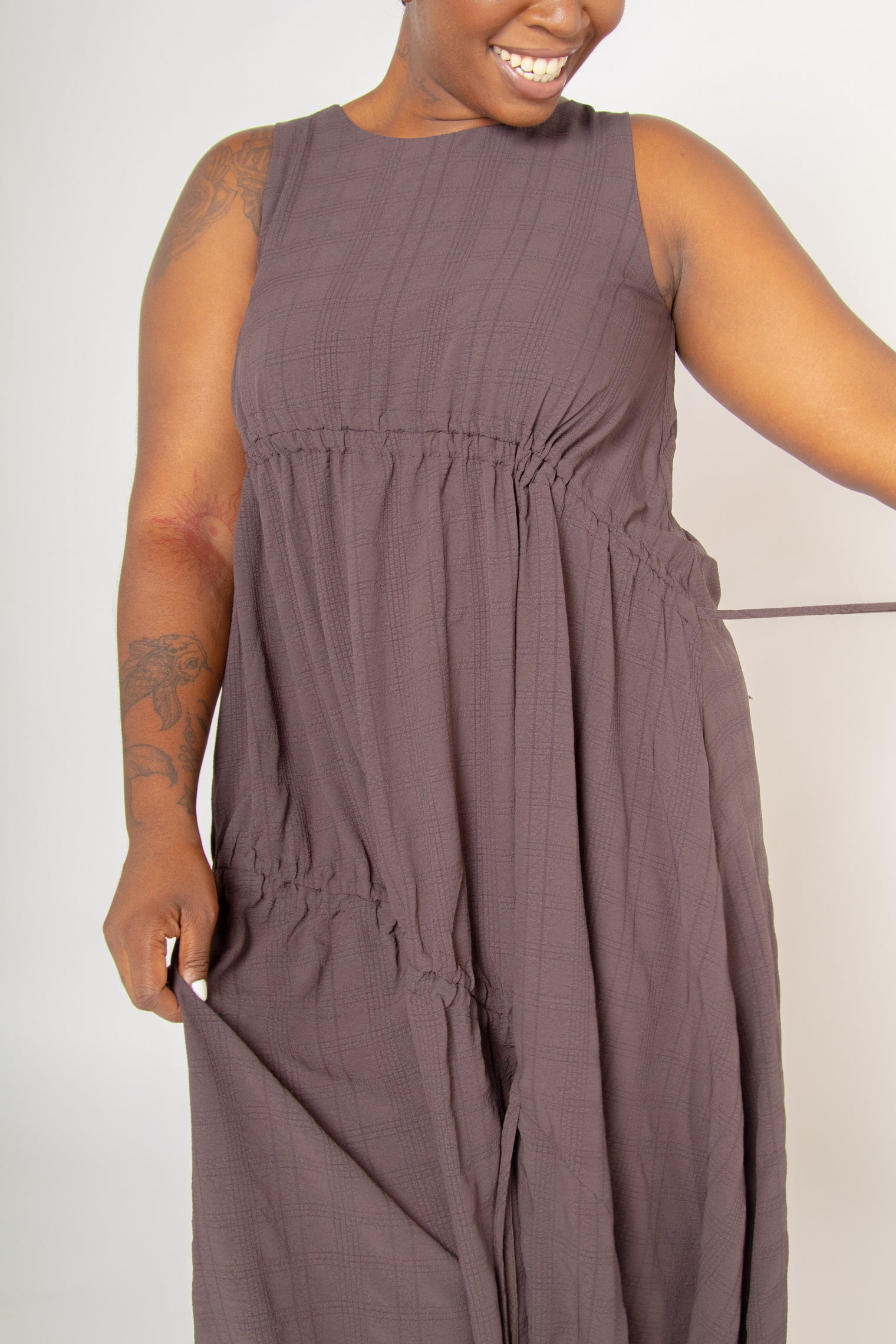 Lovie Dress Brown