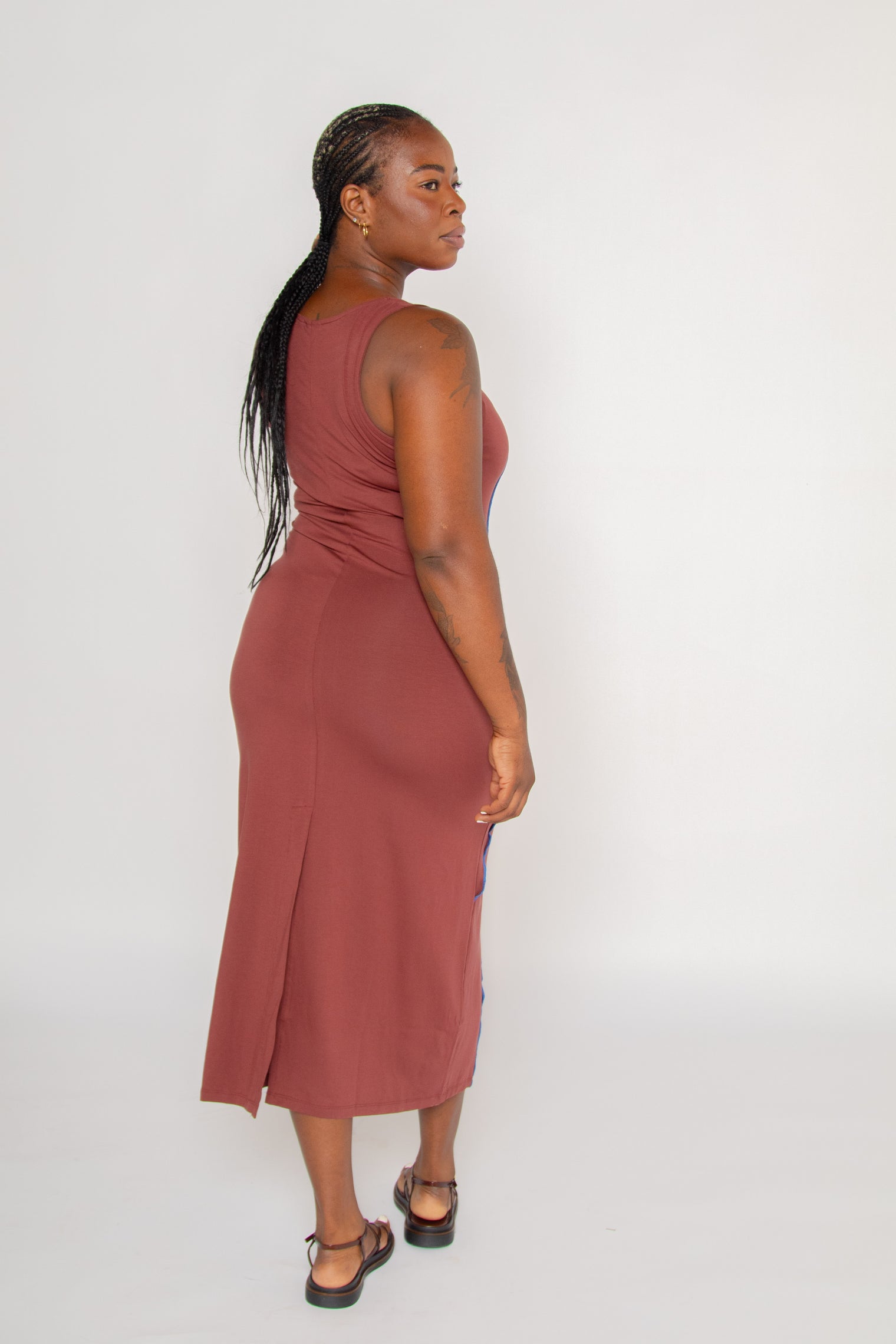Rita Row | Faten Dress Rust S