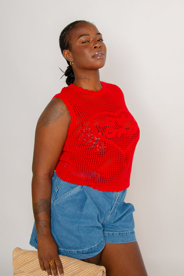 Elise Top Red