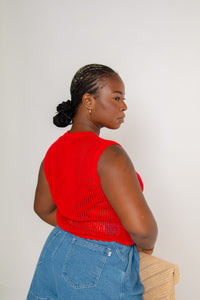 Elise Top Red