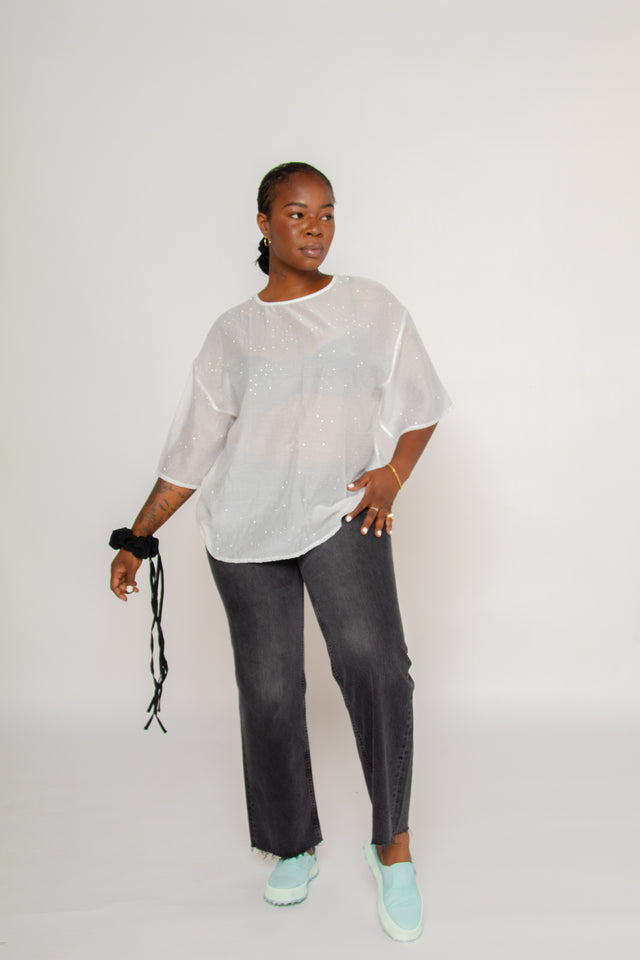 Ada Scrunchie Black Gifts + Accessories Hair Rita Row