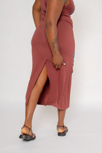 Faten Dress Rust