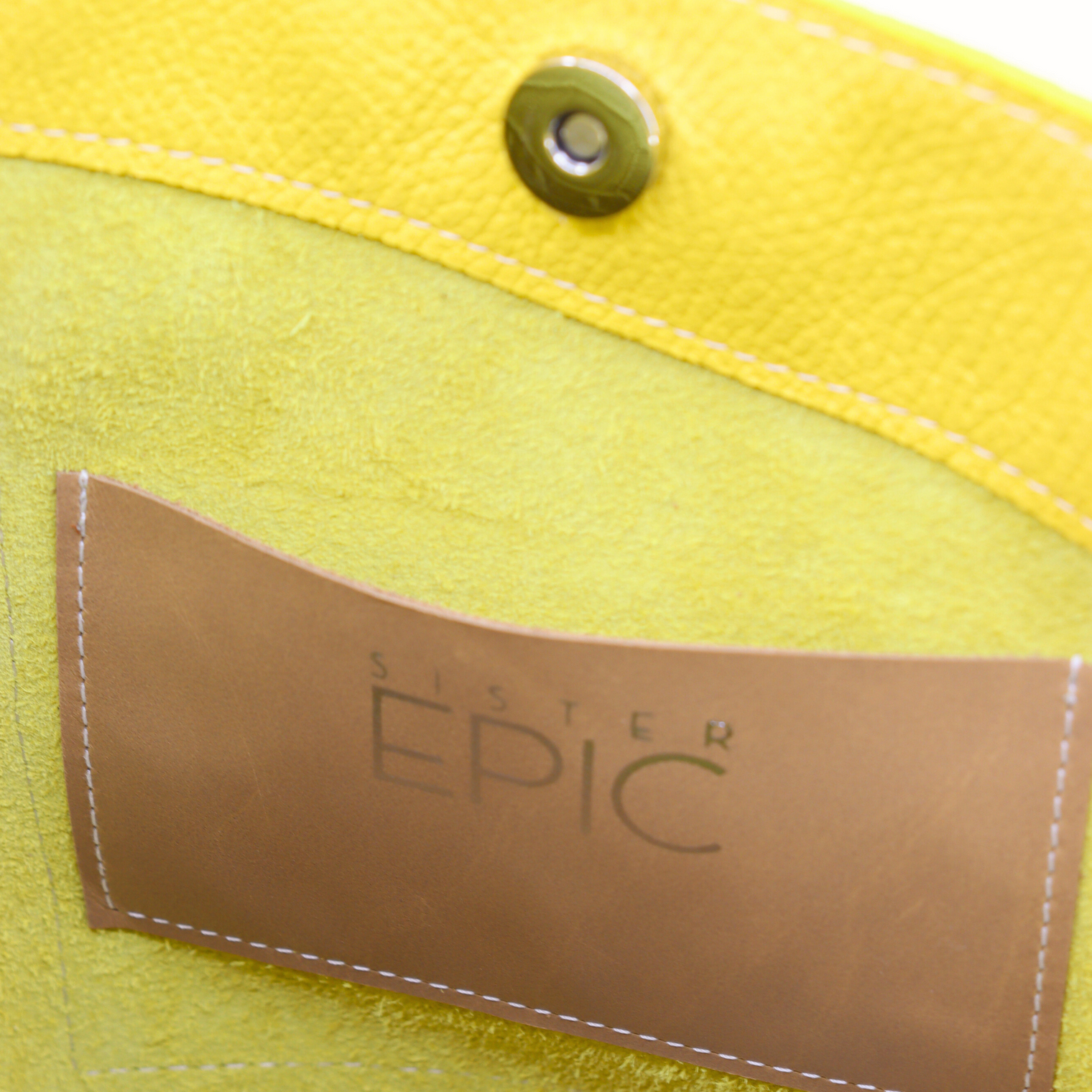 Penny Bucket Bag Yellow Gifts + Accessories Bags SISTER EPIC