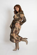 Wrap Dress Print Women's Dresses Cossac